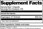 Terravita Asparagus 4:1-450 mg (100 Capsules, ZIN: 519017) - image 4