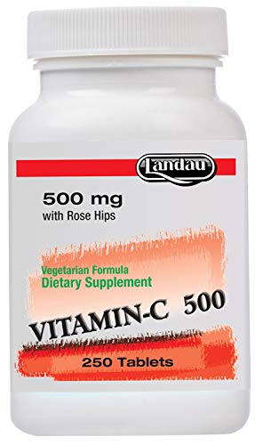 LANDAU Kosher Vitamin C 500 mg - 250 Tablets