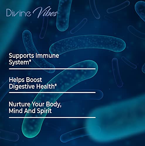 Divine Vibes Probiotics 40 Billion CFU - 60 Capsules - image 4