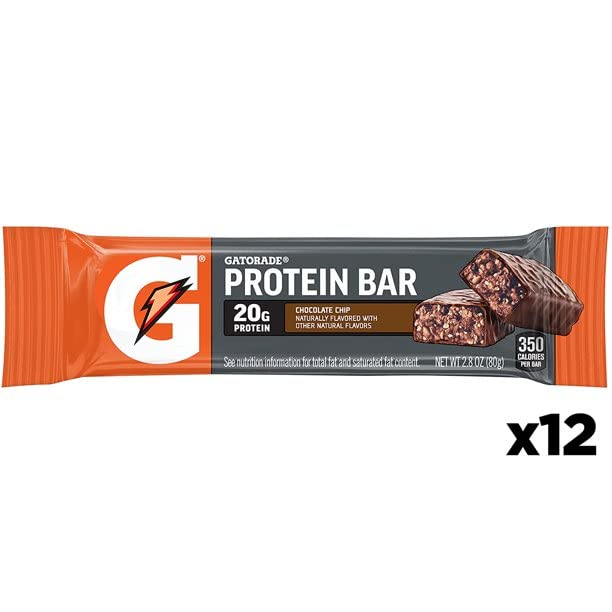 Gatorade Whey Protein Recover Bars Chocolate Chip - 12 Pack - image 3