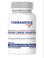 Theramedix Fat High Lipase Digestion - 60 Vegetarian Capsules