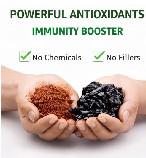 Leafy Organic Shilajit Powder Extract 99% Fulvic Acid - 100g - image 3