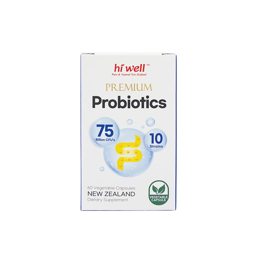 Hi Well Premium Probiotics 75 Billion - 60 Vegetarian Capsules - image 3