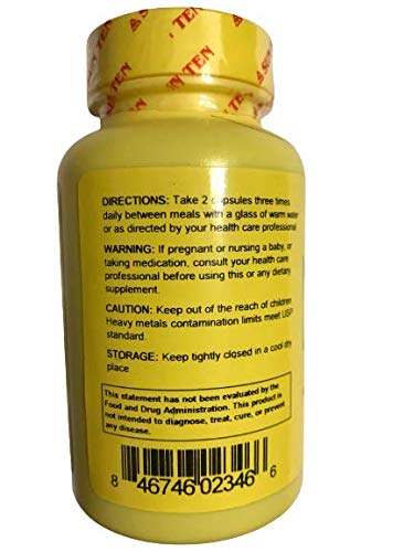 Sun Ten Shen Tong Zhu Yu Tang Capsules - 100 Count - image 3