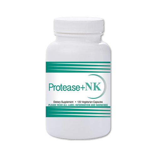 Natural Living Protease-NK Enzymes - 120 Vegetarian Capsules