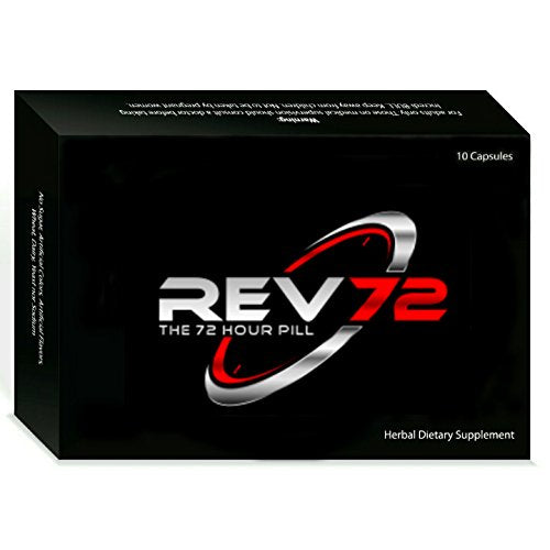 Rev72 XL Natural Male Stimulant - 10 Capsules
