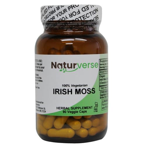 Naturverse Irish Moss Powder Vegetarian Capsules - 90 Capsules