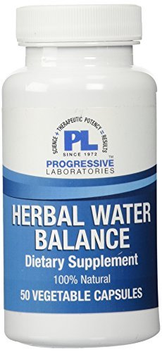 Progressive Laboratories Herbal Water Balance - 50 Capsules