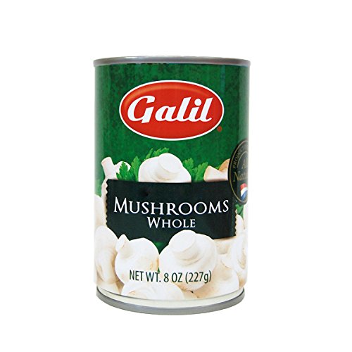 Galil Whole Mushrooms All Natural KFP - 6 Pack (8 oz each)