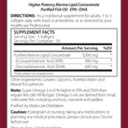 BIOSPEC NUTRITIONALS Super Omega-3 Concentrated EPA/DHA - 90 Softgels - image 2