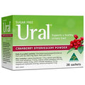 Ural Cranberry Effervescent Powder Urinary Tract Support - 28 Sachets