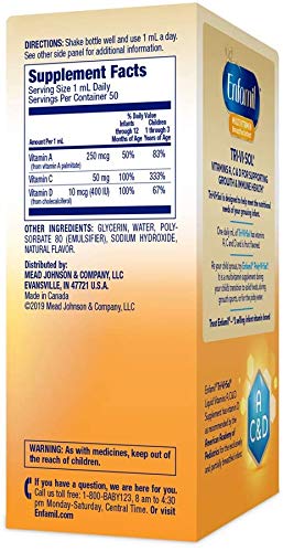 Tri-Vi-Sol Vitamins A, C & D Supplement Drops - 4 Pack - image 3