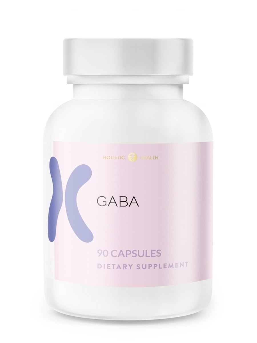 Holistic Health GABA Supplement for Sleep - 90 Capsules