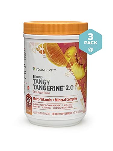 SIKXTOA Beyond Tangy Tangerine 2.0 Citrus Peach Fusion Powder - 3 Pack