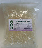 Capsule Connection Empty Vegetable Capsules Size 00 - 500 Count - image 2
