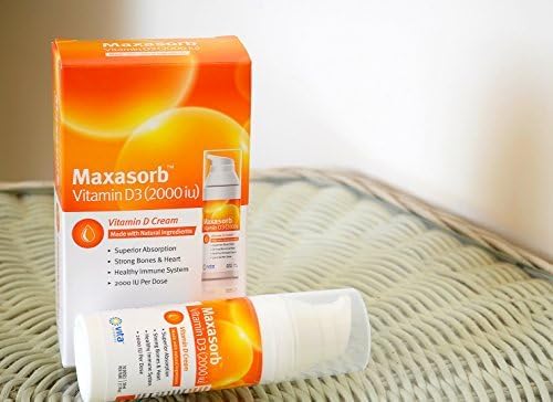 Vita Sciences Maxasorb Vitamin D3 Cream 1,000 IU - 1.7 Fl Oz - image 9