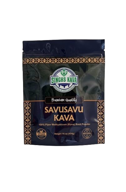 SINGHS Premium Noble Savusavu Kava Powder - 16 oz - image 3