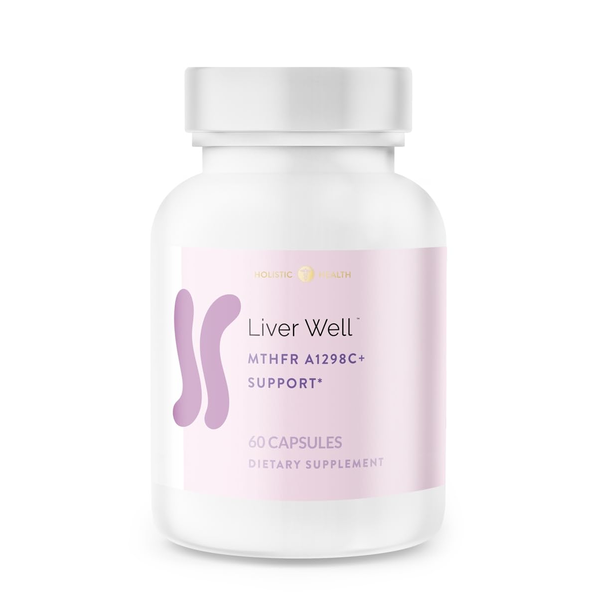 Holistic Health Liver Well MTHFR A1298C+ Support - 60 Capsules