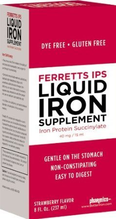 Ferretts IPS Liquid Iron Supplement - Pack of 36