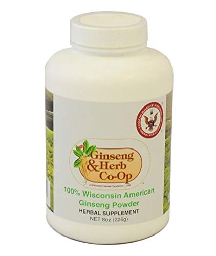 Wisconsin American Ginseng Ground Powder - 8oz