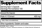 Terravita Kale 4:1 Extract 450 mg - 100 Capsules - image 4