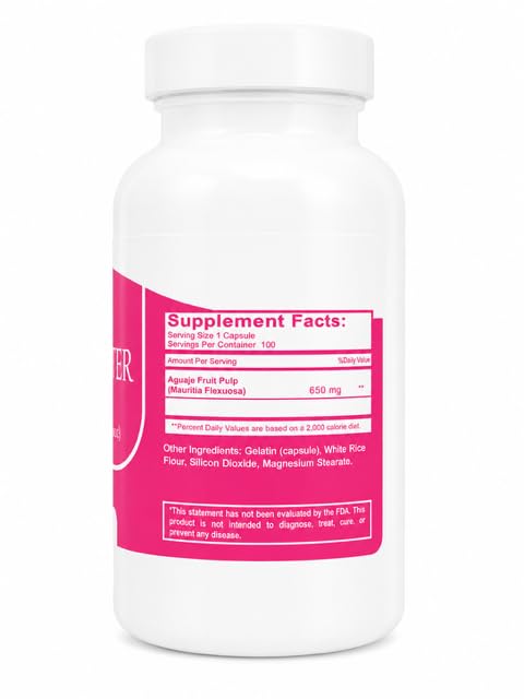 Cross-Dress Curve Booster Max Pure Aguaje Capsules - 100 Count - image 5