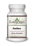 Evergreen Herbs Pasiflora Passion Flower - 90 Capsules