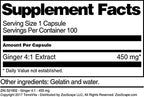 Terravita Ginger 4:1 Extract 450 mg - 300 Capsules - image 3