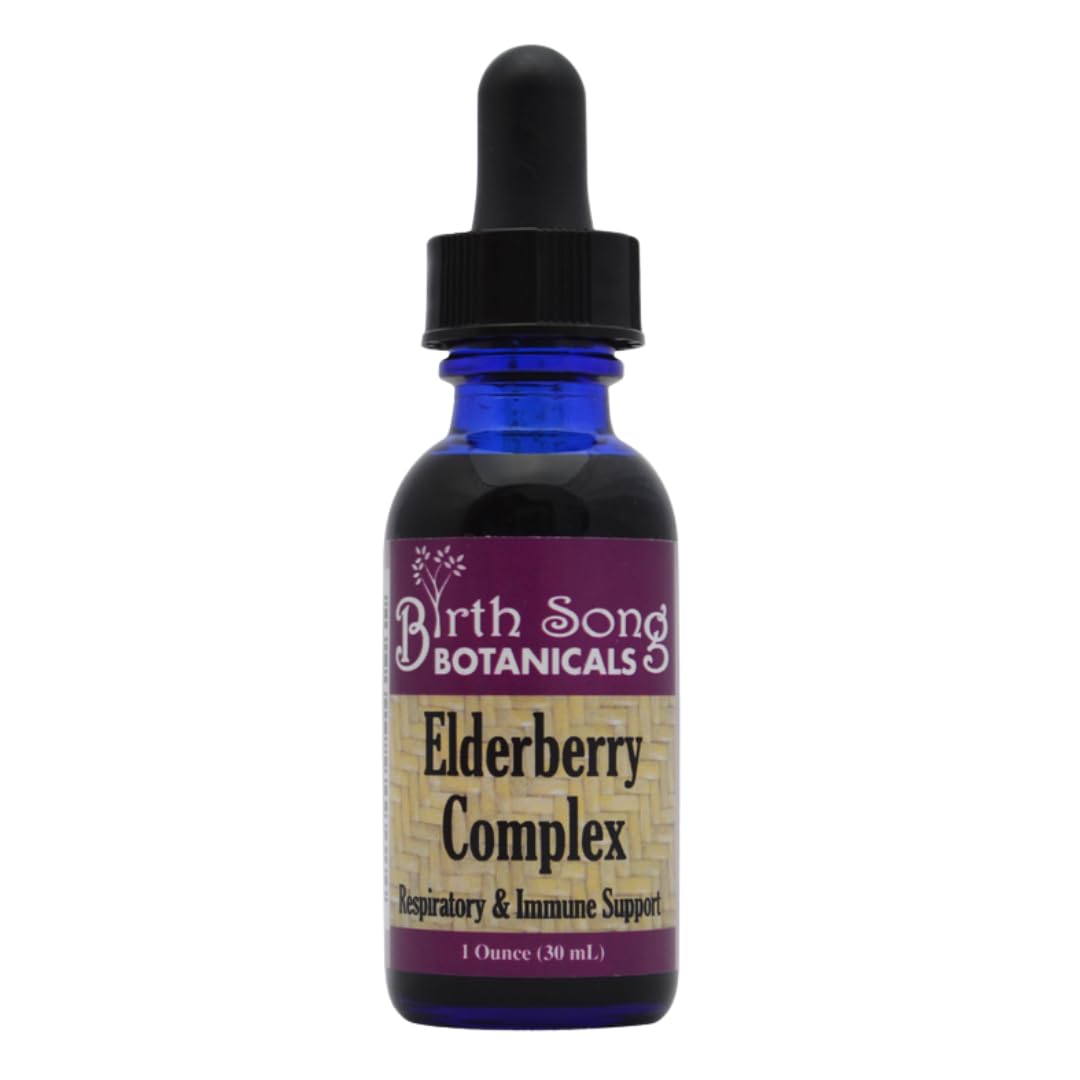 Birth Song Botanicals Elderberry Complex Tincture - 1 Fl Oz