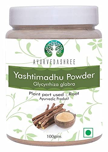 AYURVEDASHREE Yashtimadhu Licorice Root Powder - 100 g
