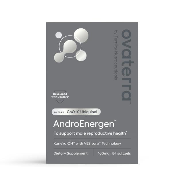 Ovaterra AndroEnergen CoQ10 Supplement for Men - 84 Softgels