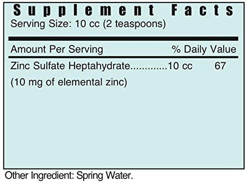 Systemic Formulas ZNC Zinc Chelate Liquid - 8 Fl Oz - image 3