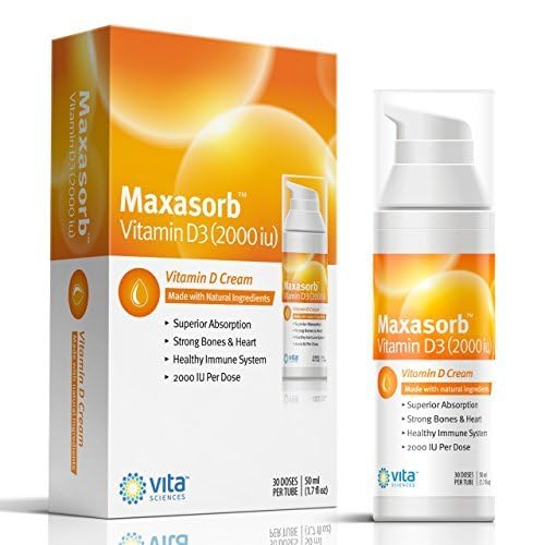 Vita Sciences Maxasorb Vitamin D3 Cream 1,000 IU - 1.7 Fl Oz - image 11