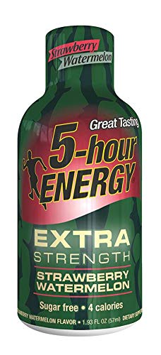 5-hour ENERGY Extra Strength Strawberry Watermelon Energy Shots - 216 Count