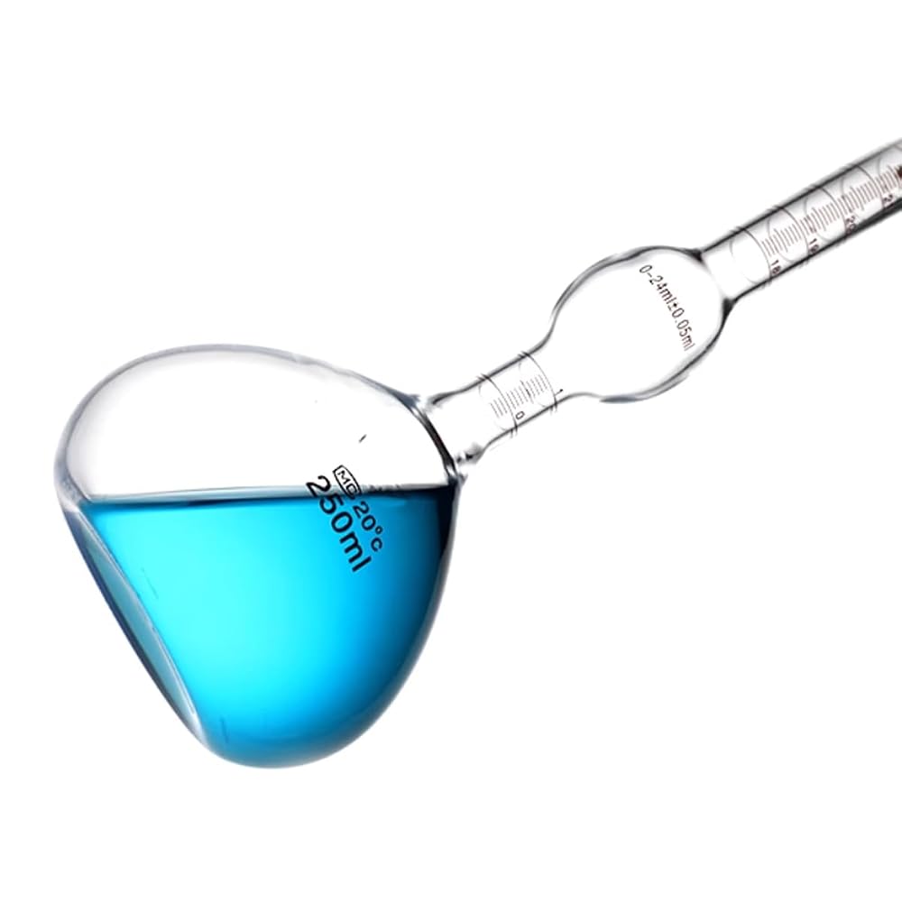 JiaoFengHeng 250mL Lab Glass Pycnometer Bottle - image 4