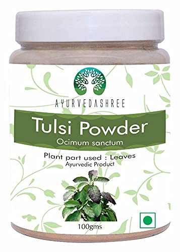 AYURVEDASHREE Tulsi Powder Holy Basil - 100 Gm