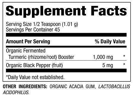 Livamed Turmeric Booster with Black Pepper Powder - 1.6 oz - image 3