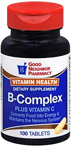 Good Neighbor Pharmacy Vitamin B-Complex Plus Vitamin C - 100 Tablets