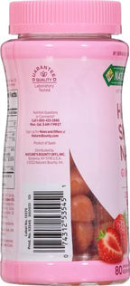 Nature's Bounty Hair, Skin & Nails Biotin Gummies - 80 Count - image 4