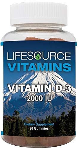 LifeSource Vitamins Vitamin D3 2000 IU - 90 Gummies - image 5