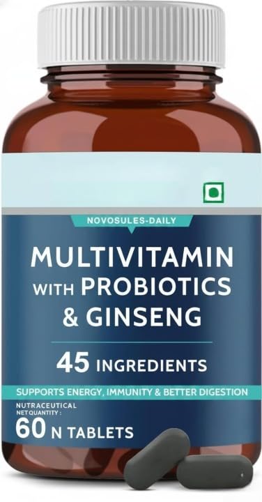 Goldy Multivitamin for Men with 41 Vitamins & Ginseng - 60 Tablets
