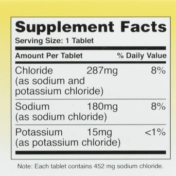 Thermotabs Salt Supplement 287 mg - 100 Tablets - image 2