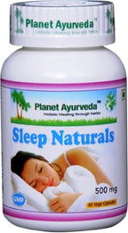 Planet Ayurveda Sleep Naturals - 2 Bottles (Each 60 Capsules - image 2