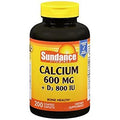 Sundance Calcium 600 mg + Vitamin D3 800 IU - 200 Caplets