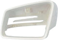 8th Gear White Left Driver Side Mirror Cover for Mercedes CLA - 1 Cover