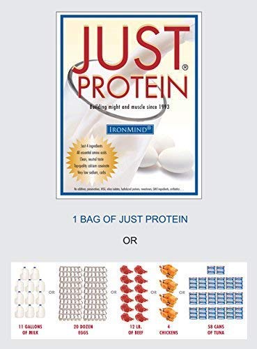 IronMind Just Protein Classic Milk and Egg Powder Vanilla - 5 lb - image 3