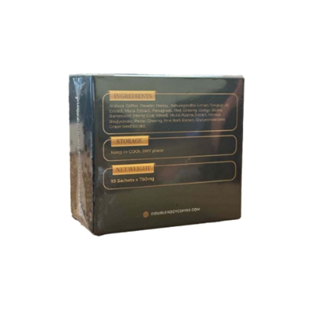 Double Root Instant Coffee Candy Energy Support - 2 Boxes - image 3