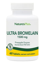 NaturesPlus Ultra Bromelain 1500 mg - 60 Vegetarian Tablets - image 7