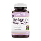 PrimaVita Berberine HCL 1200mg with Milk Thistle - 120 Capsules