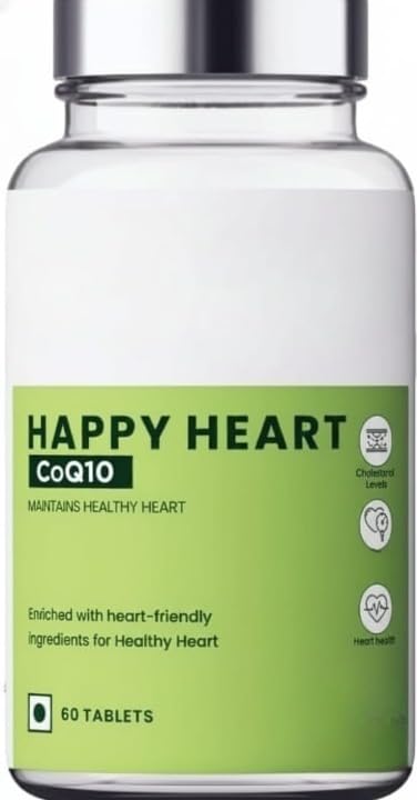 Generic CoQ10 with Arjuna Bark & Grape Seed Heart Support - 60 Tablets